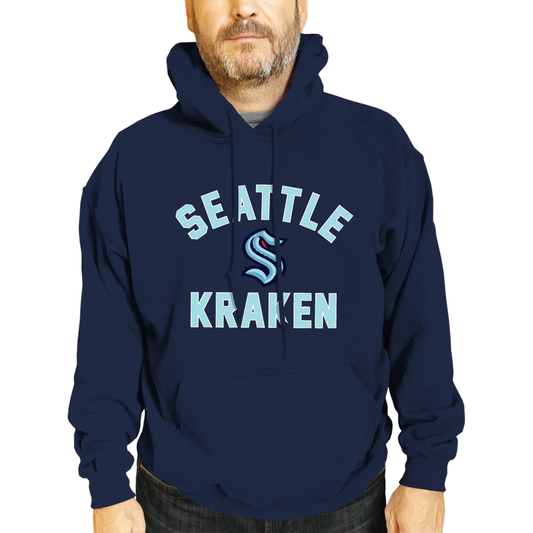 Seattle Kraken Adult NHL Gameday Hooded Sweatshirt - Navy