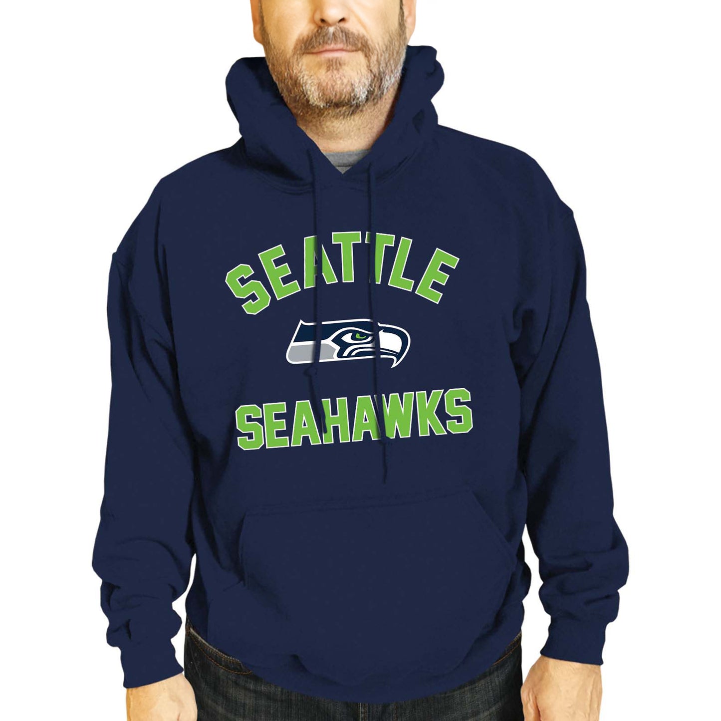 Seattle Seahawks NFL Adult Gameday Hooded Sweatshirt - Navy