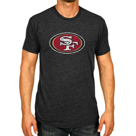 San Francisco 49ers NFL Modern Throwback T-shirt - Black
