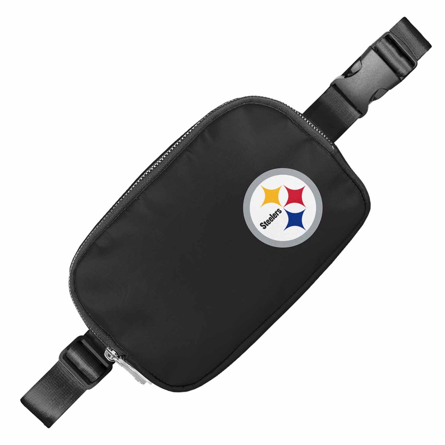 Pittsburgh Steelers NFL Gameday On The Move Crossbody Belt Bag - Black
