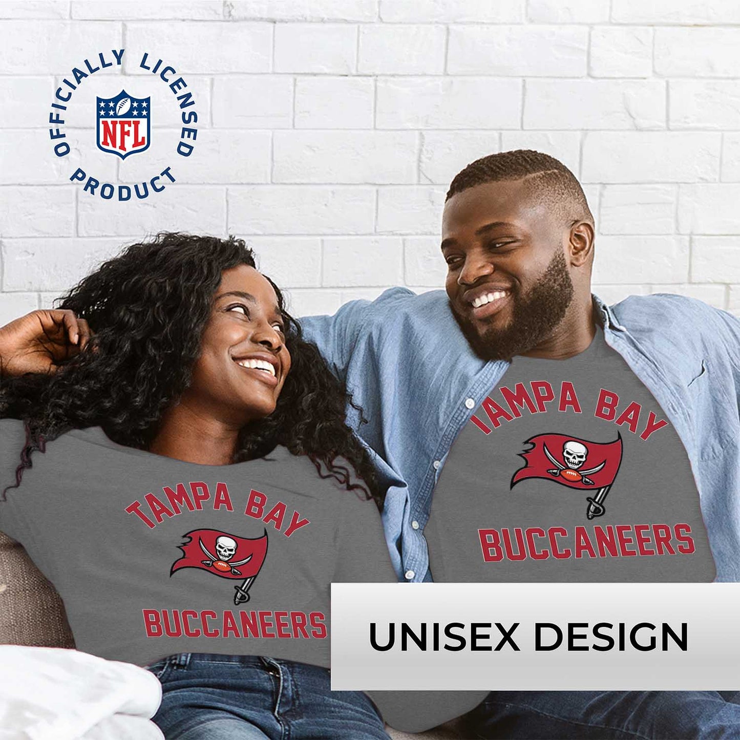 Tampa Bay Buccaneers NFL Gameday Adult Long Sleeve Shirt - Sport Gray