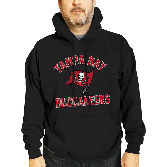 Tampa Bay Buccaneers NFL Adult Gameday Hooded Sweatshirt - Black