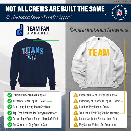 Tennessee Titans NFL Home Team Crew - Navy