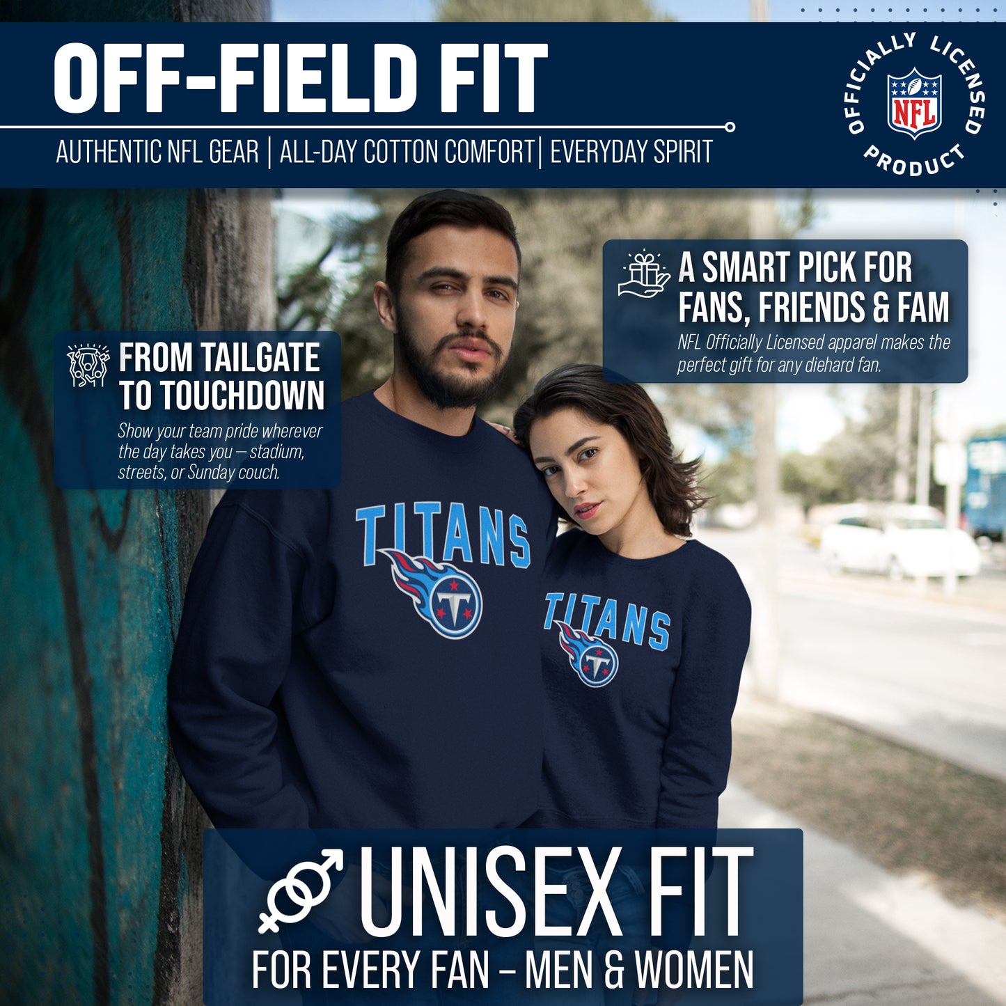 Tennessee Titans NFL Home Team Crew - Navy