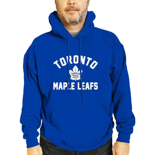 Toronto Maple Leafs Adult NHL Gameday Hooded Sweatshirt - Royal