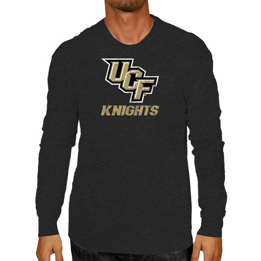 Central Florida Knights NCAA MVP Adult Long-Sleeve Shirt - Black