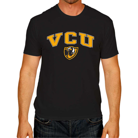 VCU Rams NCAA Adult Gameday Cotton T-Shirt - Black