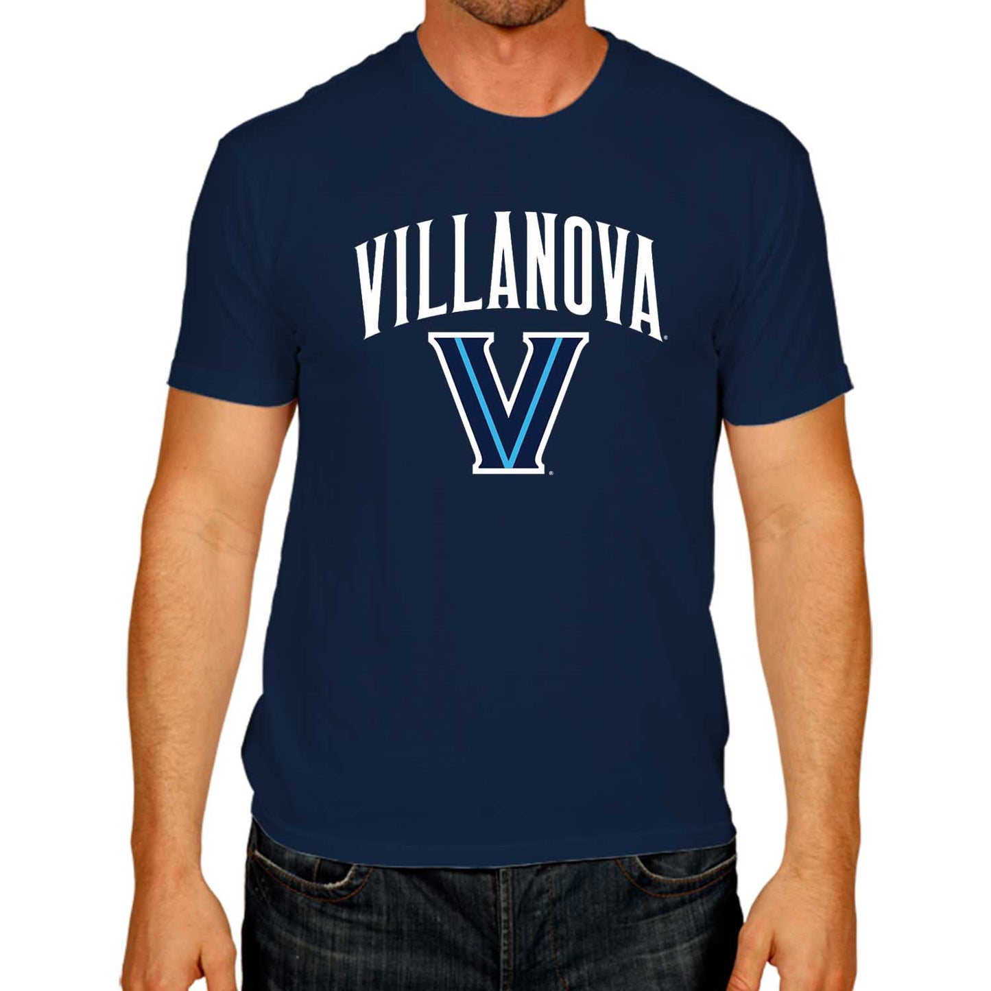 Villanova Wildcats NCAA Adult Gameday Cotton T-Shirt - Navy