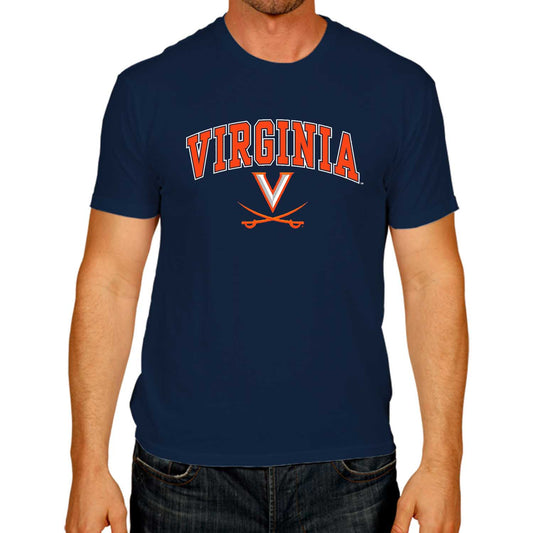 Virginia Cavaliers NCAA Adult Gameday Cotton T-Shirt - Navy