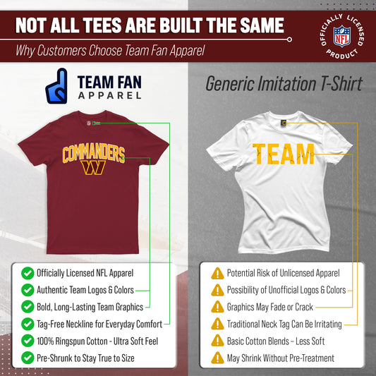 Washington Commanders NFL Home Team Tee - Maroon