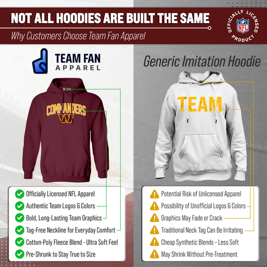 Washington Commanders NFL Home Team Hoodie - Maroon