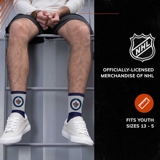 Winnipeg Jets NHL Youth Surge Socks - Navy