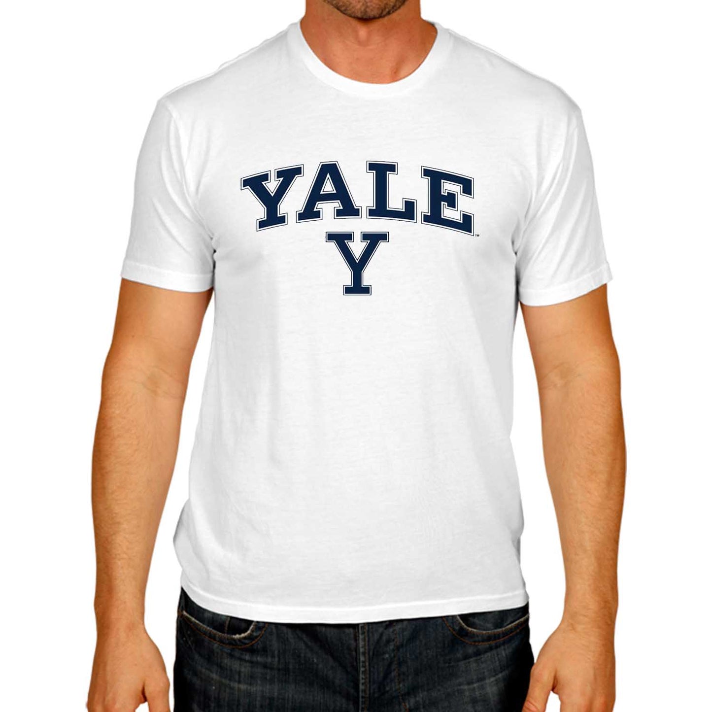 Yale Bulldogs NCAA Adult Gameday Cotton T-Shirt - White