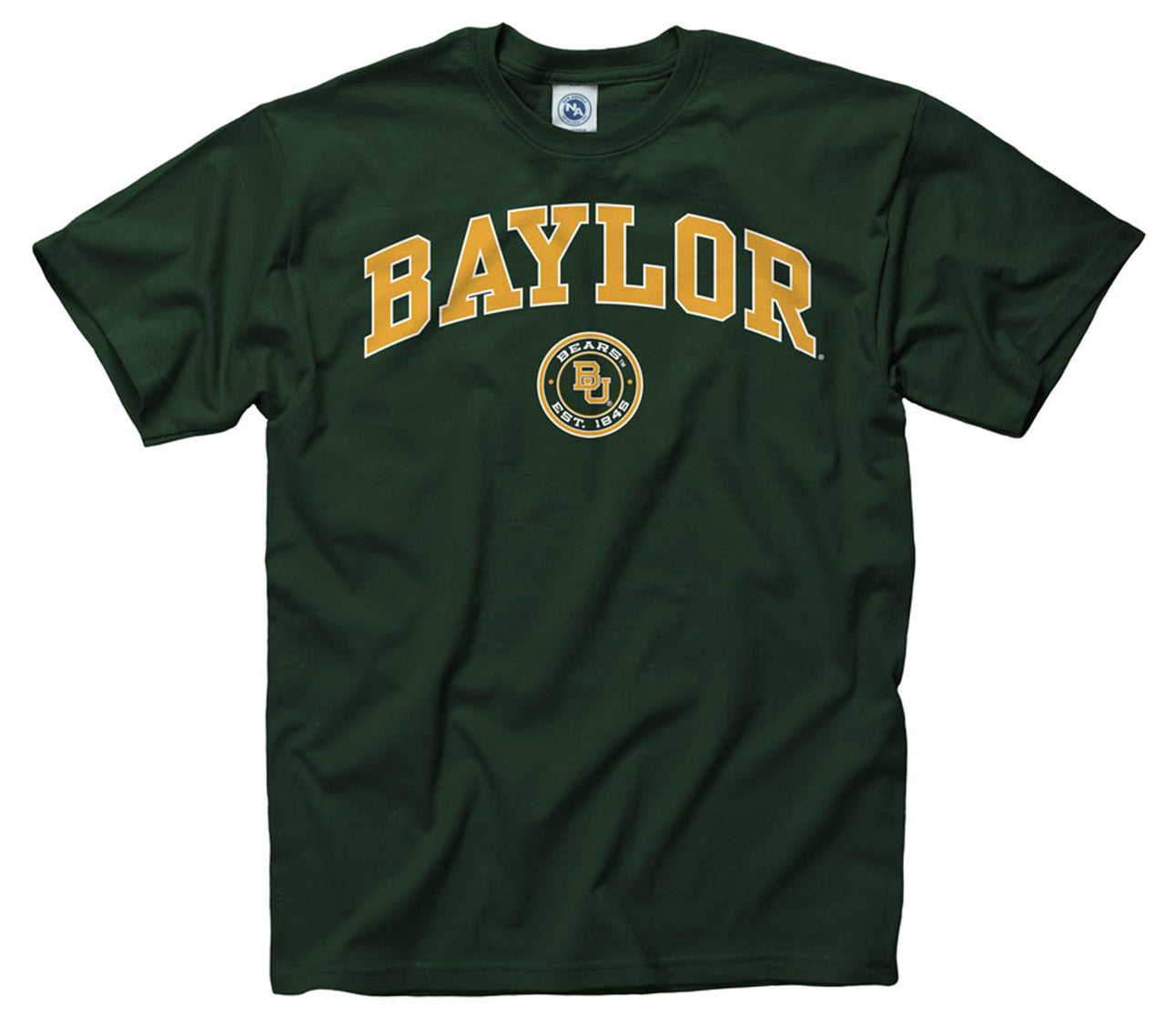 Baylor Bears Adult Arch and Ring T-Shirt - Green