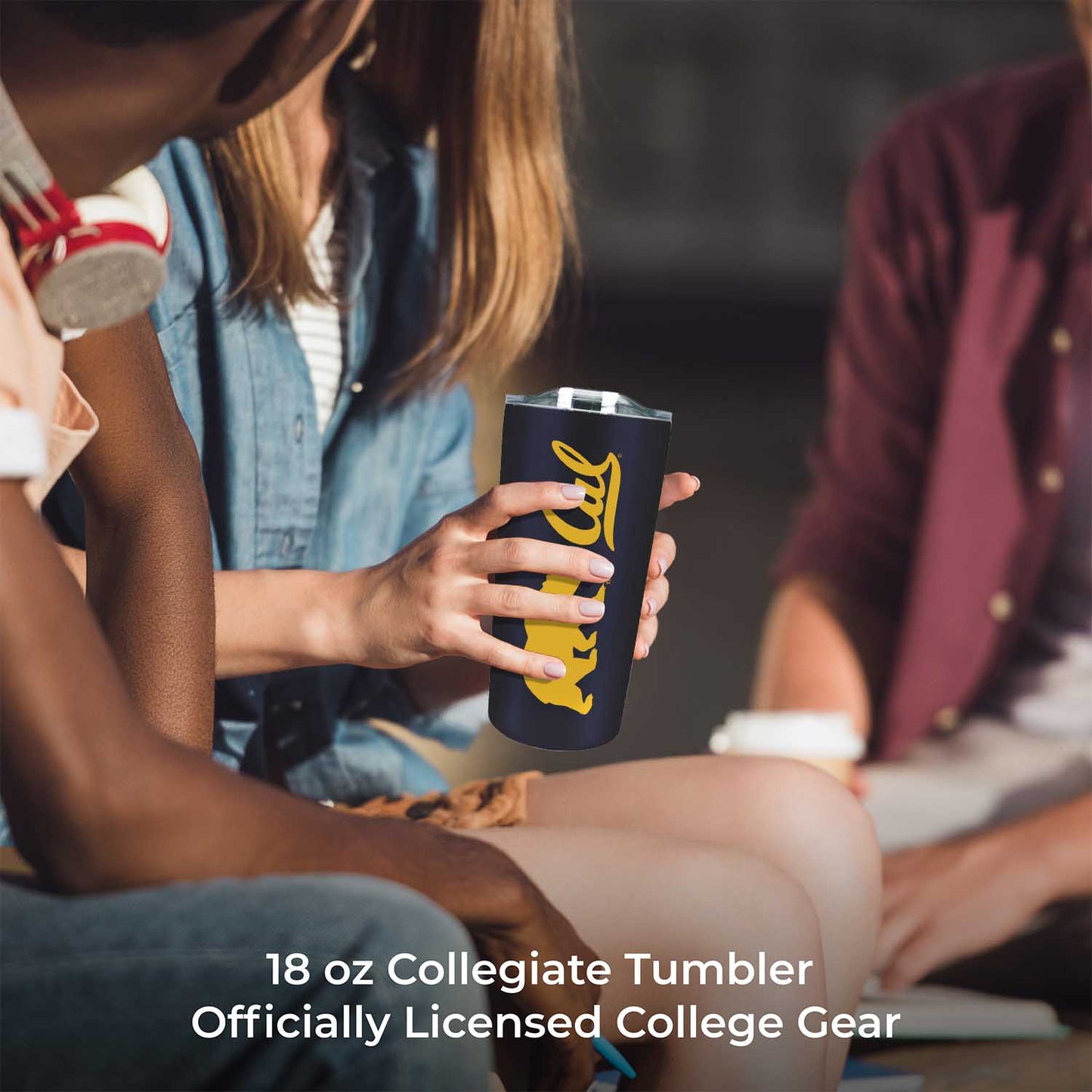 Cal Golden Bears NCAA Stainless Steel Tumbler perfect for Gameday - Navy