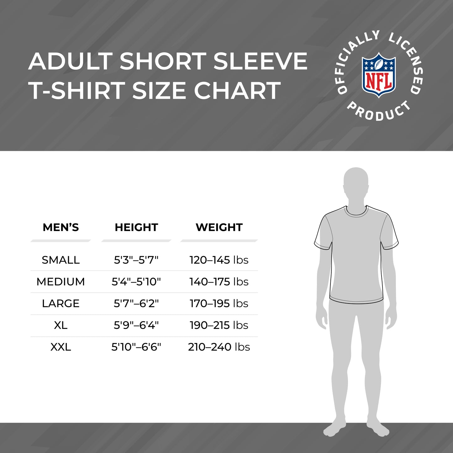 Baltimore Ravens NFL Adult Team Block Tagless T-Shirt - Charcoal