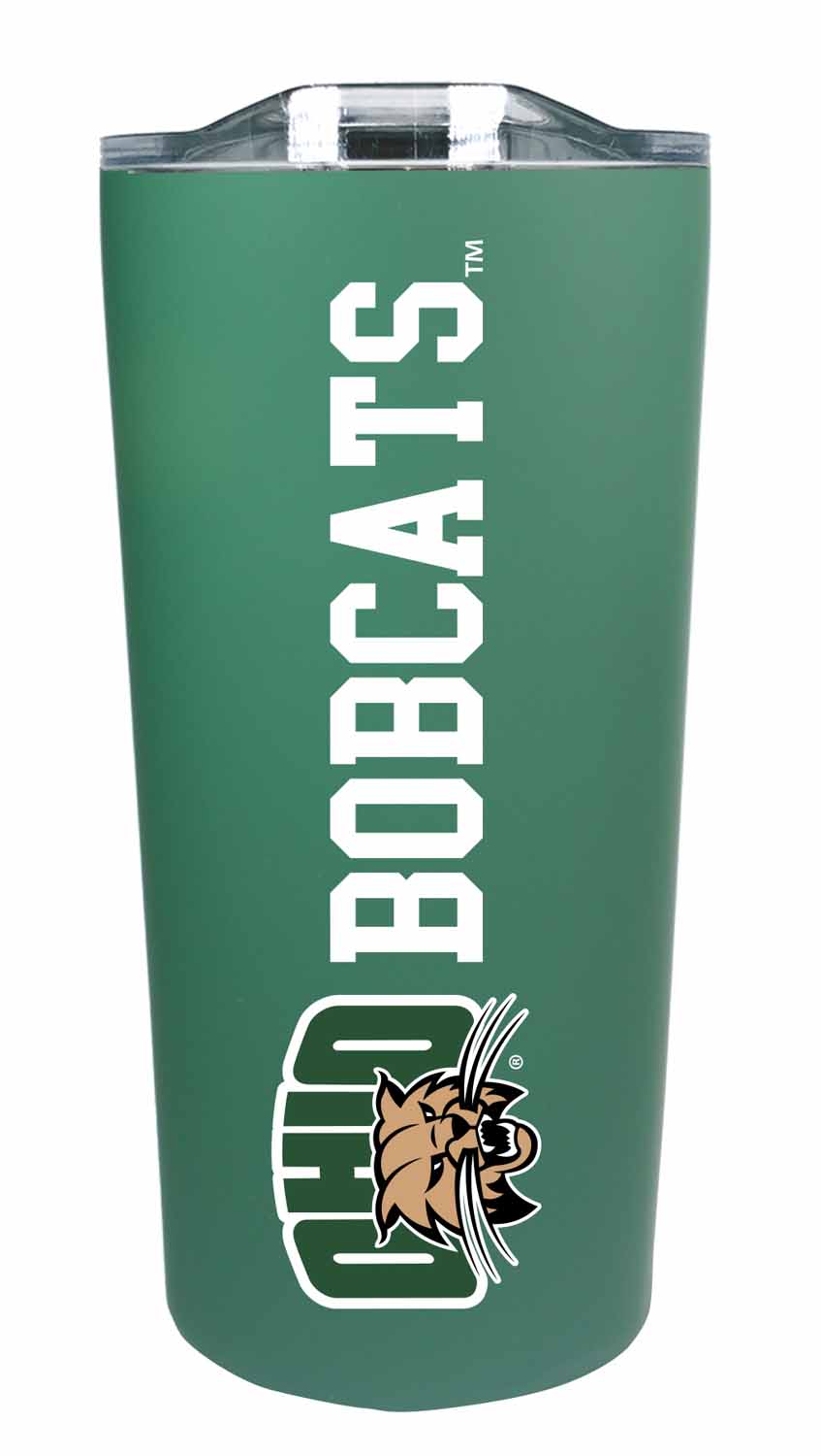 Ohio Bobcats NCAA Stainless Steel Tumbler perfect for Gameday - Green