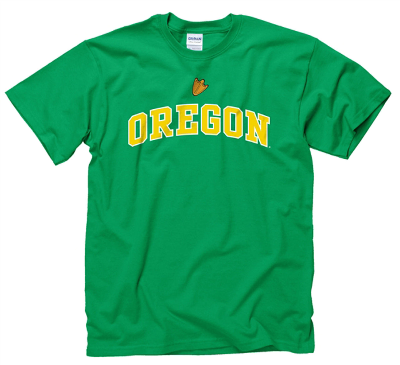 Oregon Ducks Icon and Arch Short Sleeve T-Shirt - Green