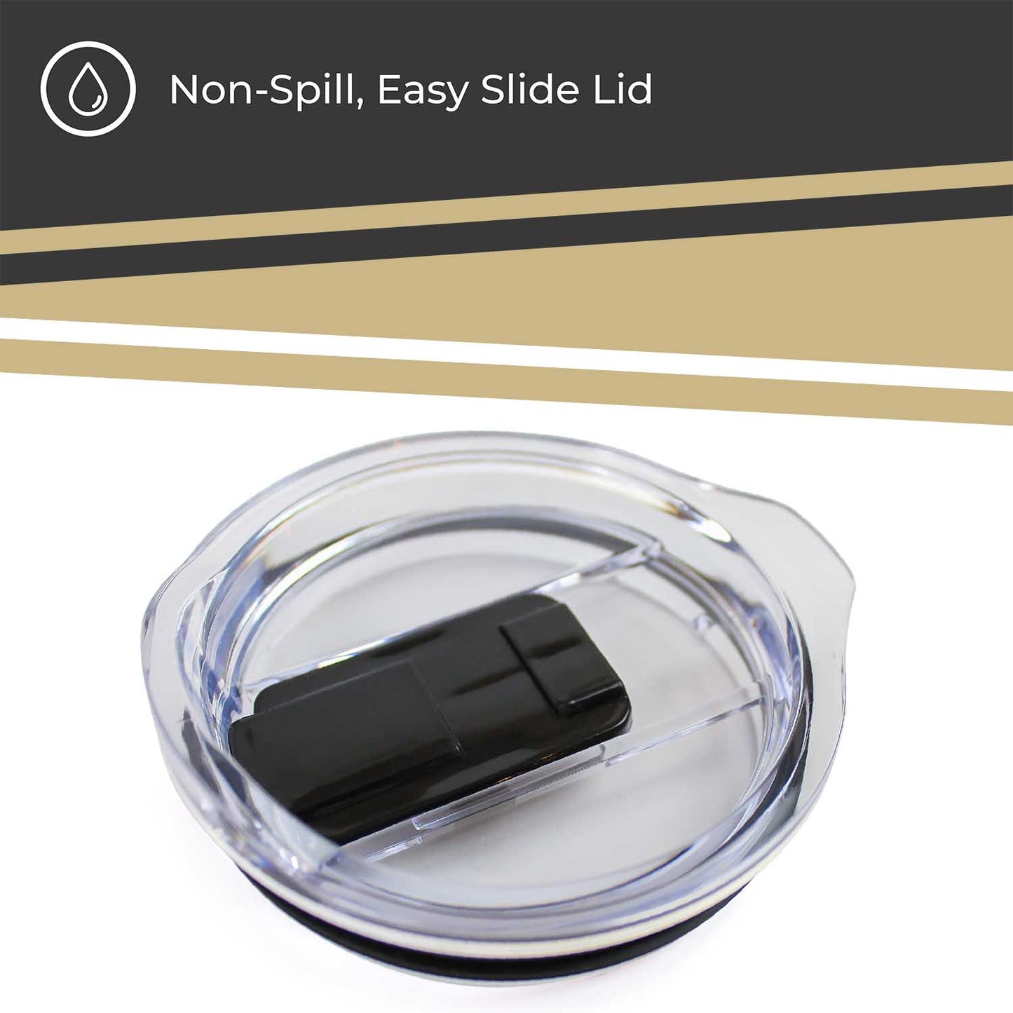 Purdue Boilermakers NCAA Stainless Steel Tumbler perfect for Gameday - Black