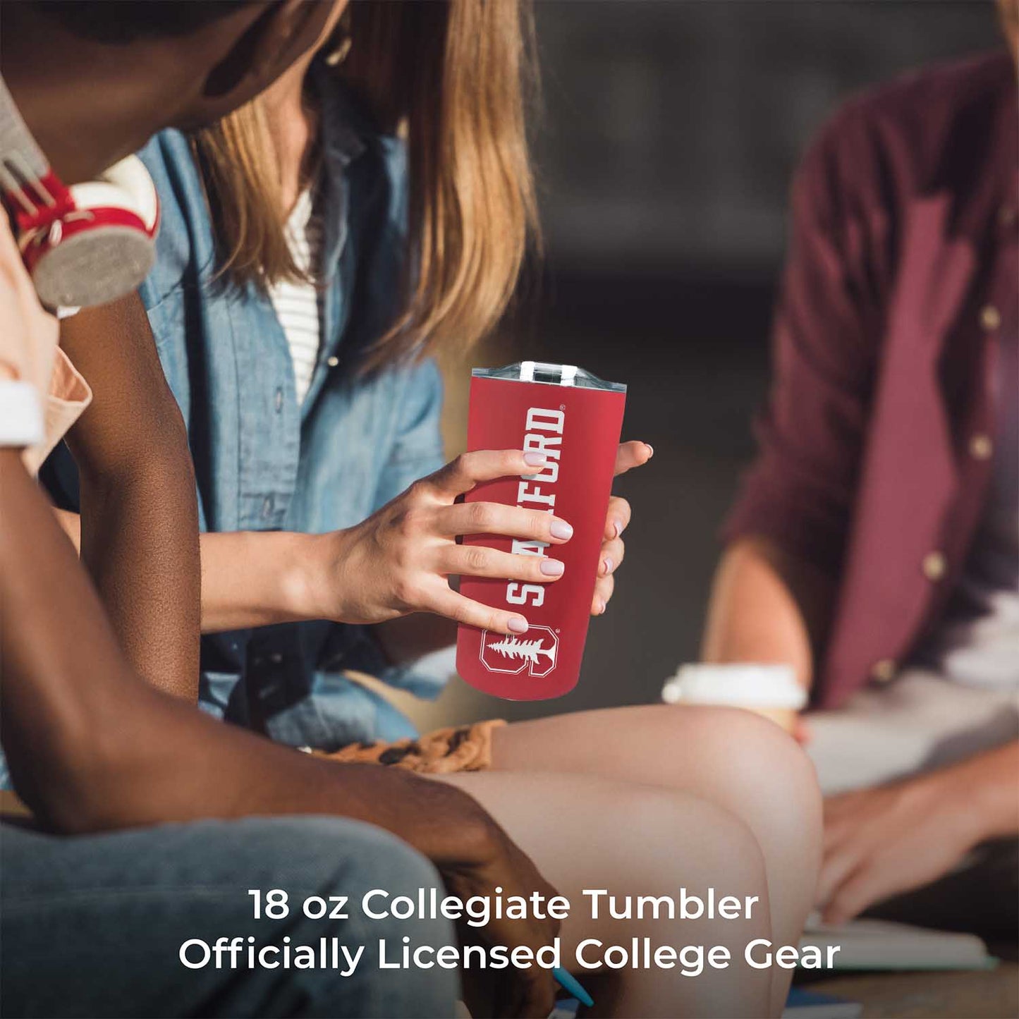 Stanford Cardinal NCAA Stainless Steel Tumbler perfect for Gameday - Cardinal