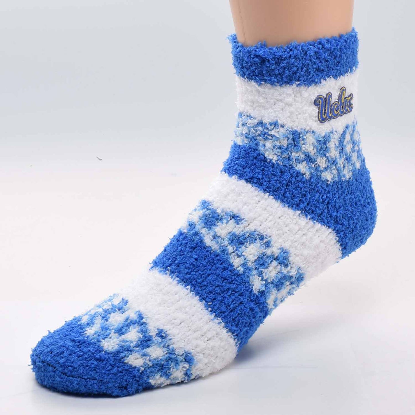 UCLA Bruins Alabama Crimson Tide Striped Sleep Soft Socks - Team Color