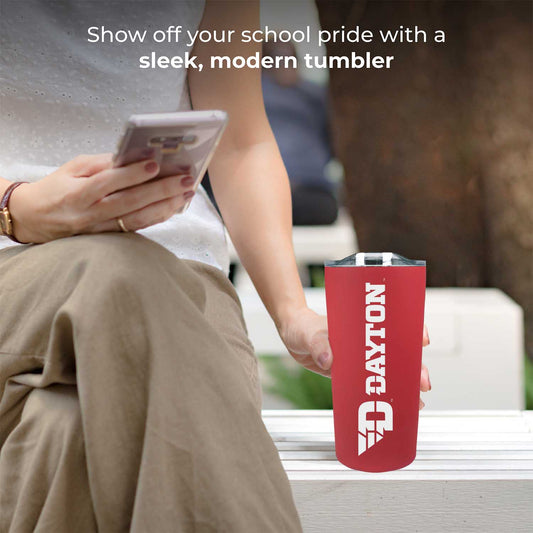 Dayton Flyers NCAA Stainless Steel Tumbler perfect for Gameday - Red