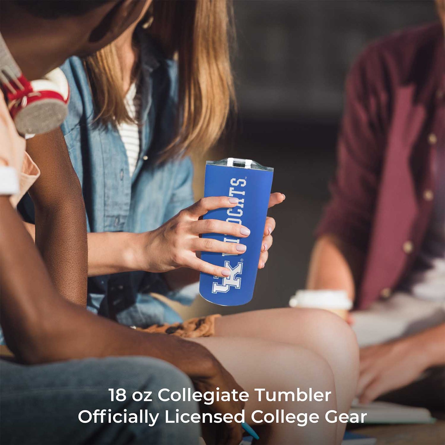 Kentucky Wildcats NCAA Stainless Steel Tumbler perfect for Gameday - Royal