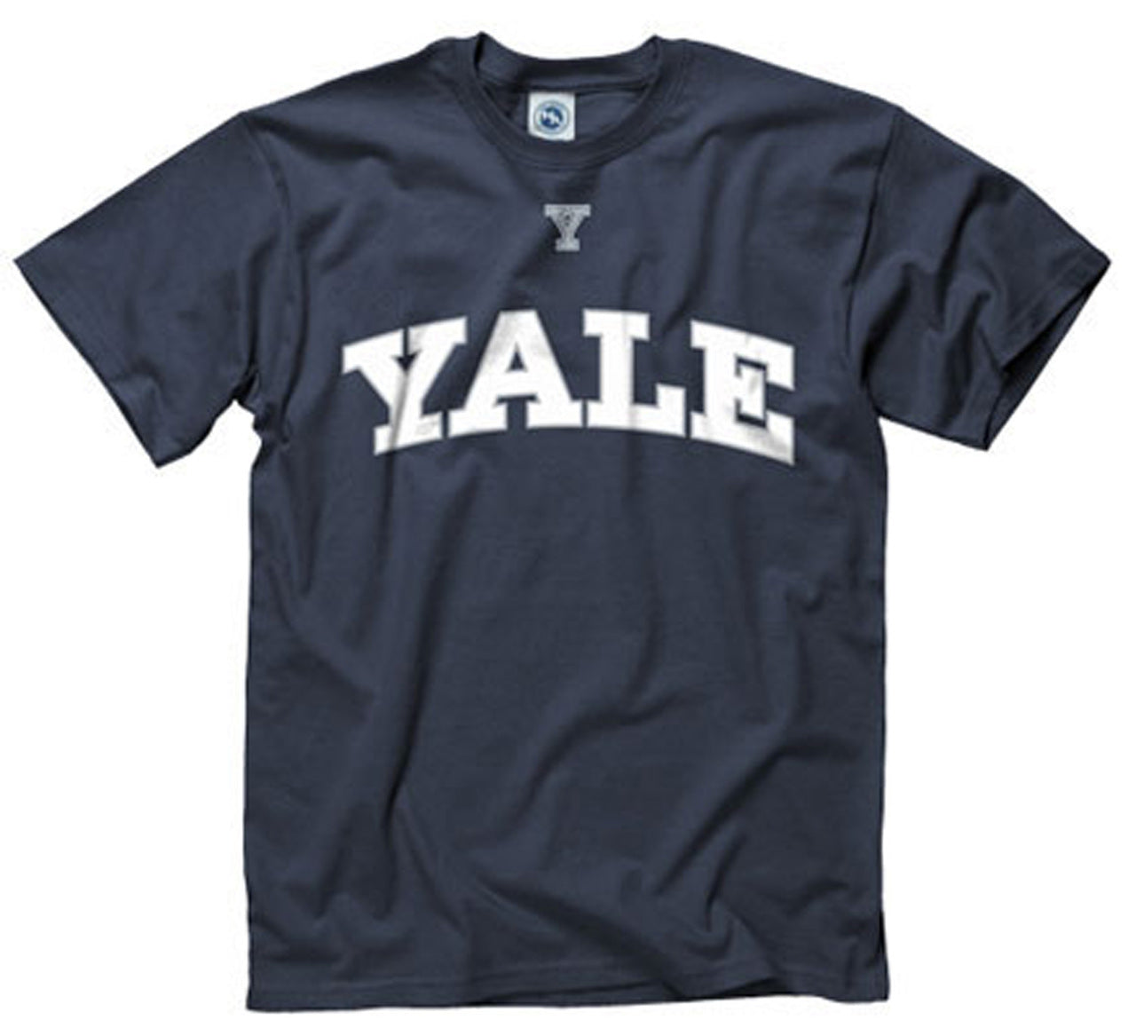 Yale Bulldogs Icon and Arch Short Sleeve T-shirt - Navy