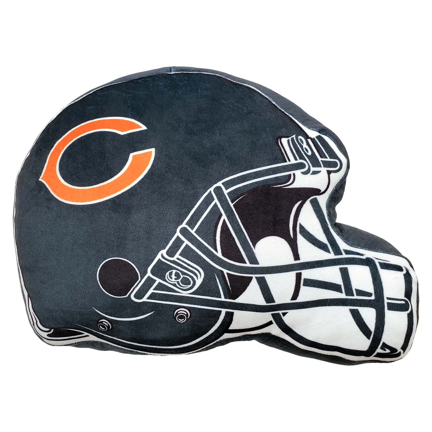 Chicago Bears NFL Helmet Football Super Soft Plush Pillow - Navy