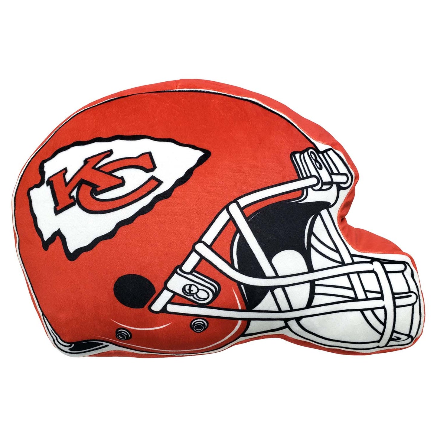Kansas City Chiefs NFL Helmet Football Super Soft Plush Pillow - Red