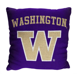 Washington Huskies NCAA Decorative Pillow - Purple