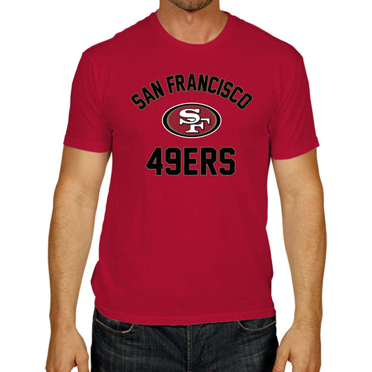 San Francisco 49ers NFL Adult Gameday T-Shirt - Red