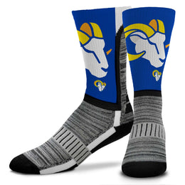 Los Angeles Rams NFL Adult Curve Socks - Blue