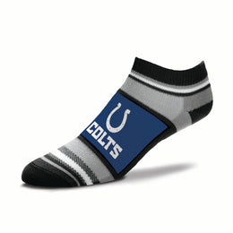 Indianapolis Colts Adult Marquis Addition No Show Socks - Royal