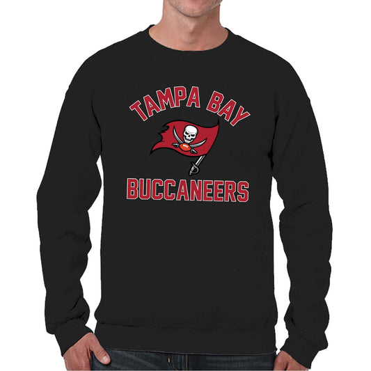 Tampa Bay Buccaneers NFL Adult Gameday Football Crewneck Sweatshirt - Black