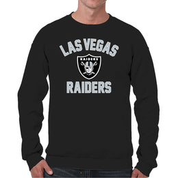 Las Vegas Raiders NFL Adult Gameday Football Crewneck Sweatshirt - Black