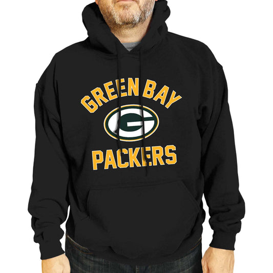 Green Bay Packers NFL Gameday Adult Hooded Sweatshirt - Black