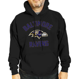 Baltimore Ravens NFL Gameday Adult Hooded Sweatshirt - Black
