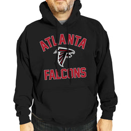 Atlanta Falcons NFL Gameday Adult Hooded Sweatshirt - Black