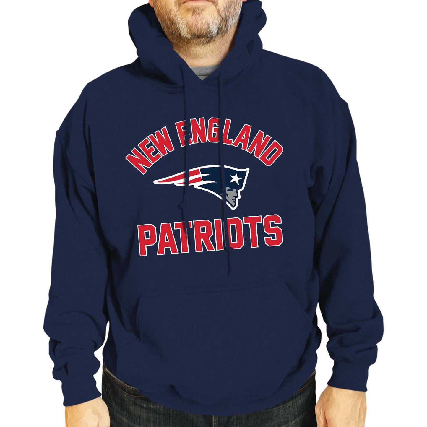 New England Patriots NFL Gameday Adult Hooded Sweatshirt - Navy