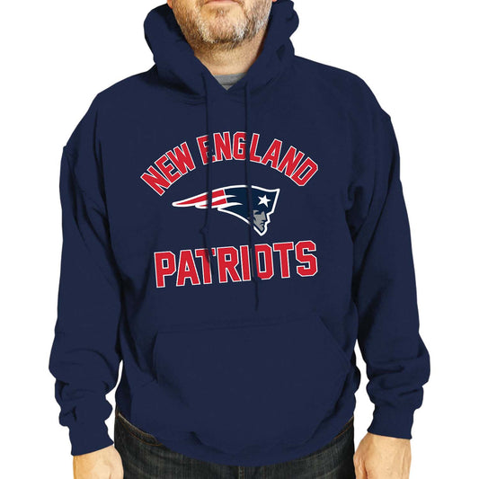 New England Patriots NFL Gameday Adult Hooded Sweatshirt - Navy