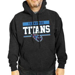 Tennessee Titans NFL Adult Gameday Charcoal Hooded Sweatshirt - Charcoal