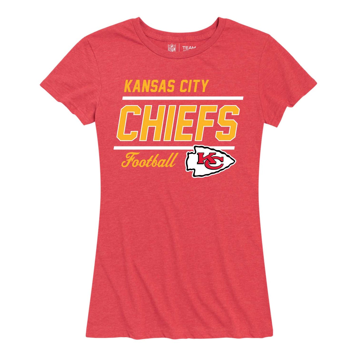 Kansas City Chiefs NFL Gameday Women's Relaxed Fit T-shirt - Red