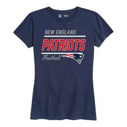 New England Patriots NFL Gameday Women's Relaxed Fit T-shirt - Navy