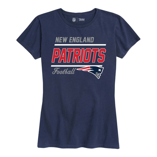 New England Patriots NFL Gameday Women's Relaxed Fit T-shirt - Navy