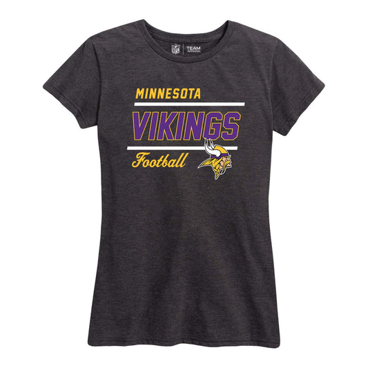 Minnesota Vikings NFL Gameday Women's Relaxed Fit T-shirt - Team Color