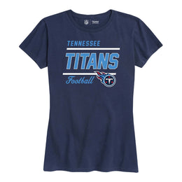Tennessee Titans NFL Gameday Women's Relaxed Fit T-shirt - Navy
