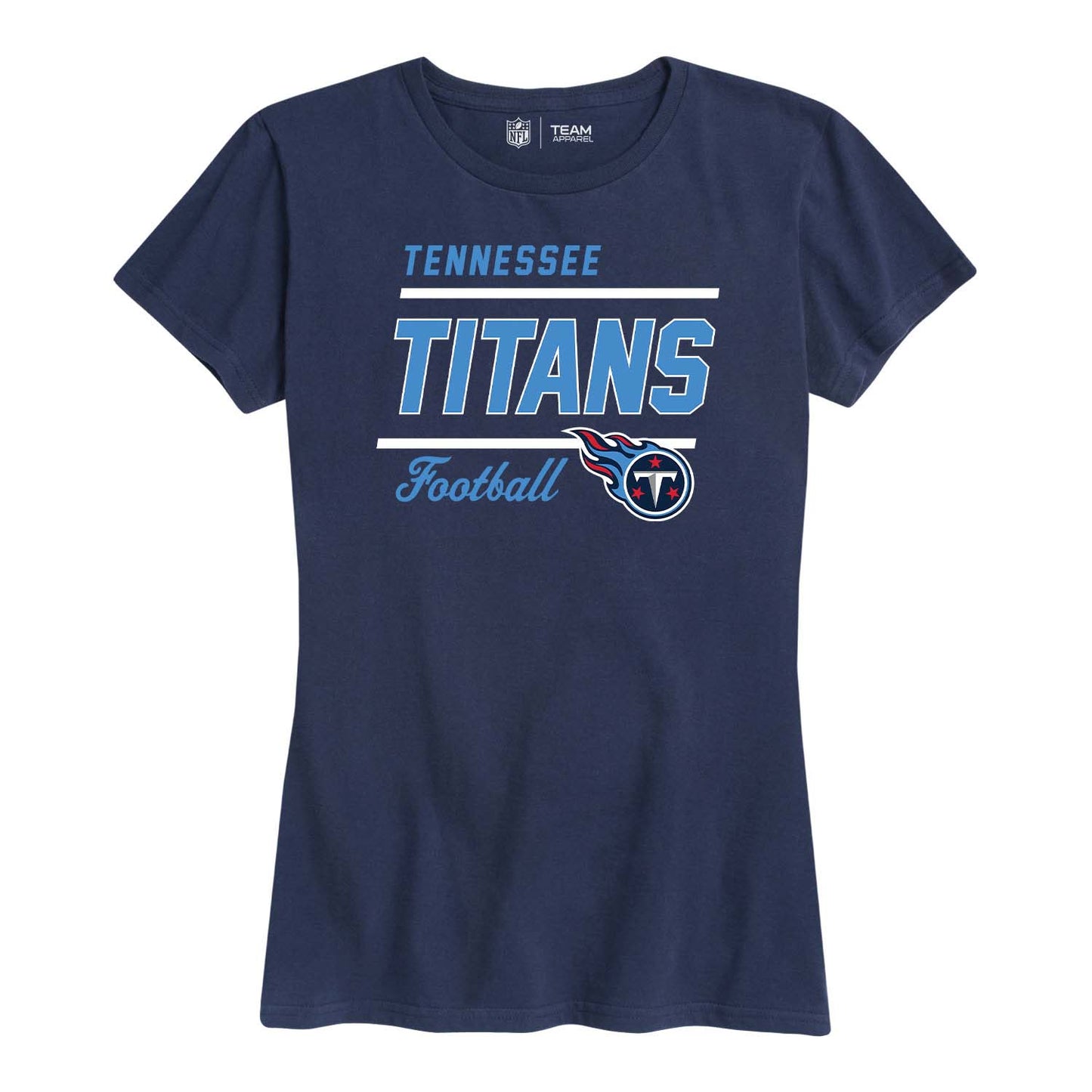 Tennessee Titans NFL Gameday Women's Relaxed Fit T-shirt - Navy