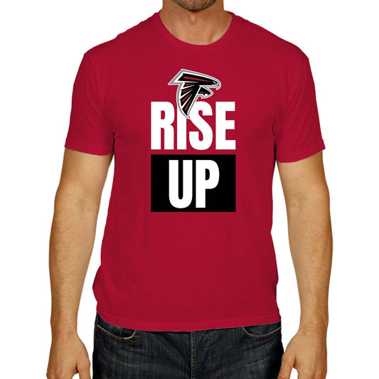 Atlanta Falcons NFL Adult Team Slogan Unisex T-Shirt - Red