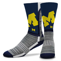 Michigan Wolverines NCAA Youth University Socks - Navy